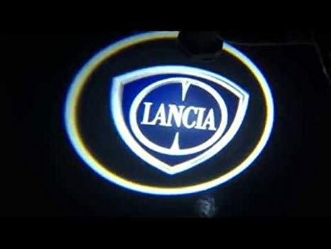 Kit Luci Logo LED Proiettore sottoporta LANCIA Led Cree Cortesia Kit Luci Logo LED Proiettore sottoporta LANCIA Led Cree Cortesia